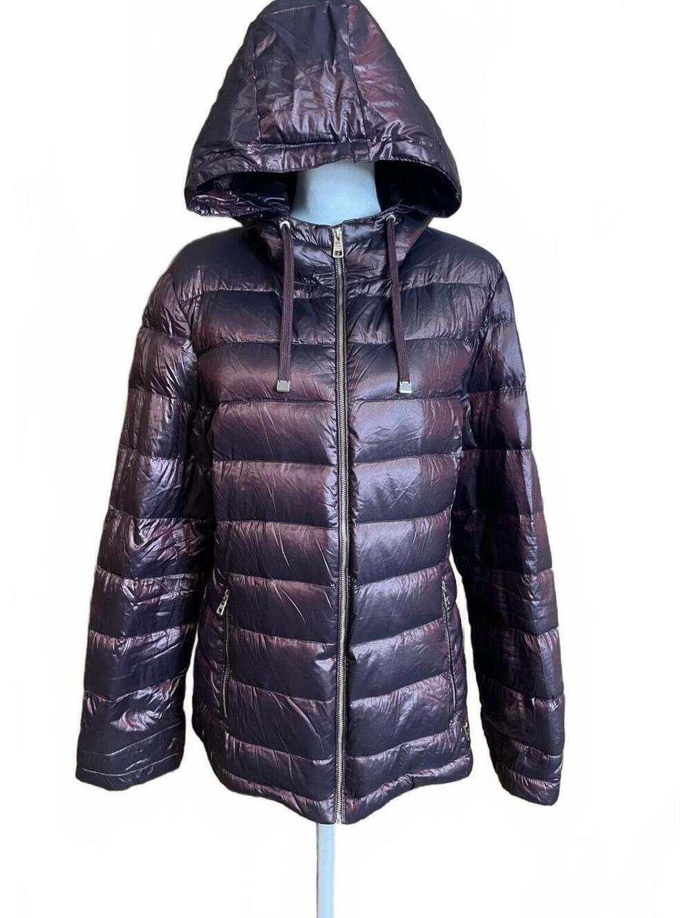 Andrew Marc Women's Packable Lightweight Premium Down Puffer Jacket XL